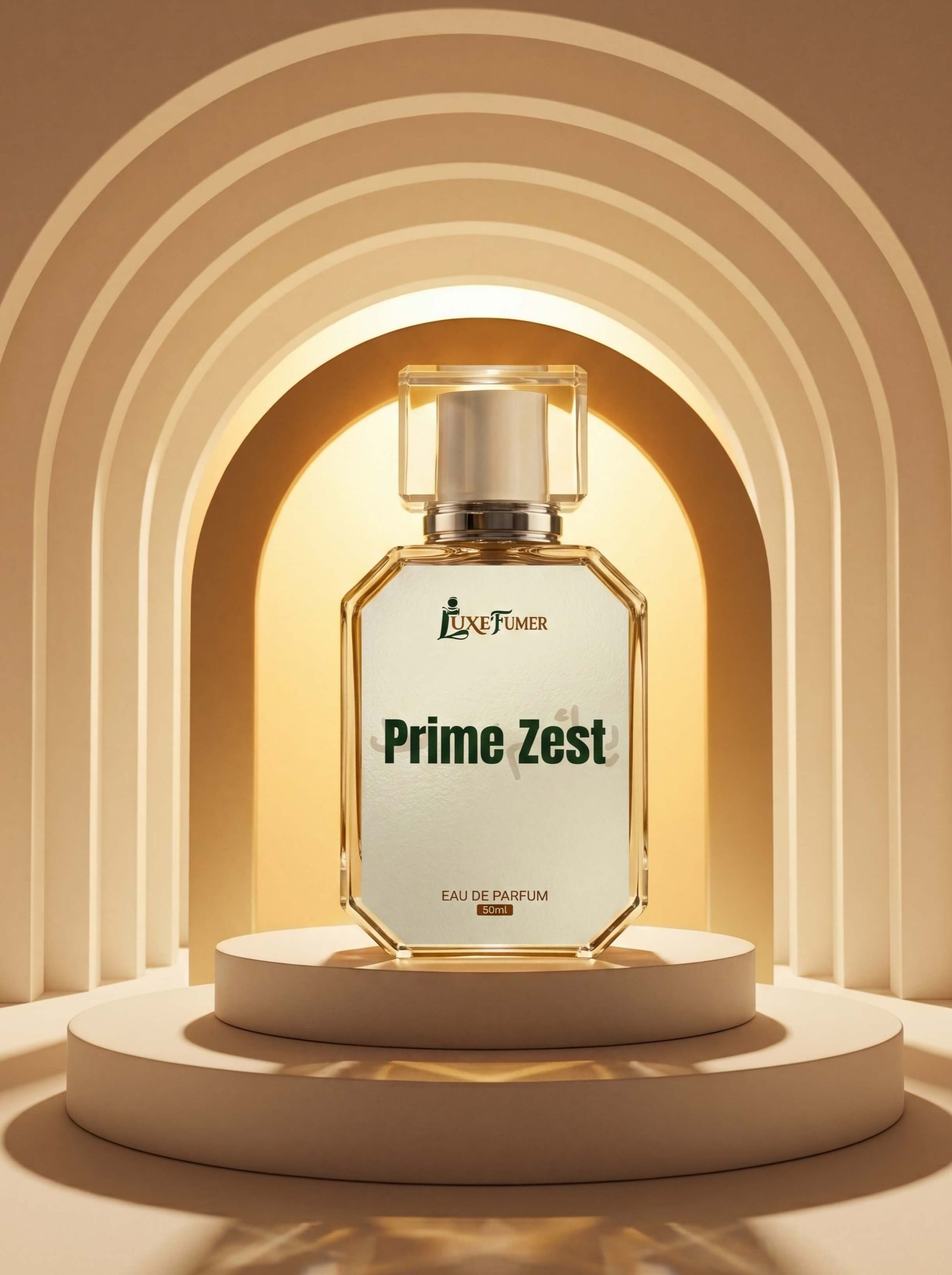 Prime Zest fresh luxury Eau De Parfum 50ml bottle by Luxe Fumer